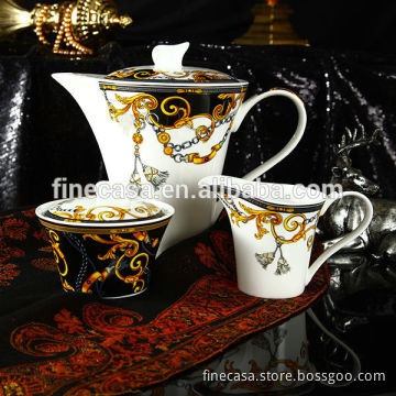 Luxury Fine Bone China Arabic Tea set of Knight                
                                    Quality Assured